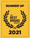 The Best Brand Awards 2021 Asia & Oceania Runner Up.